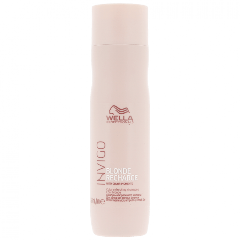 Wella Invigo Blonde Recharge Shampoo Louros Frios 250ml