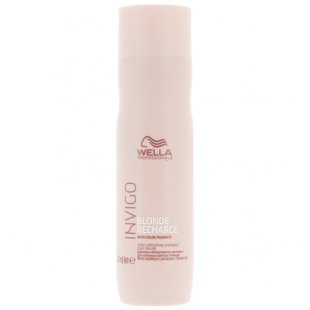 Wella Invigo Blonde Recharge Shampoo Louros Frios 250ml