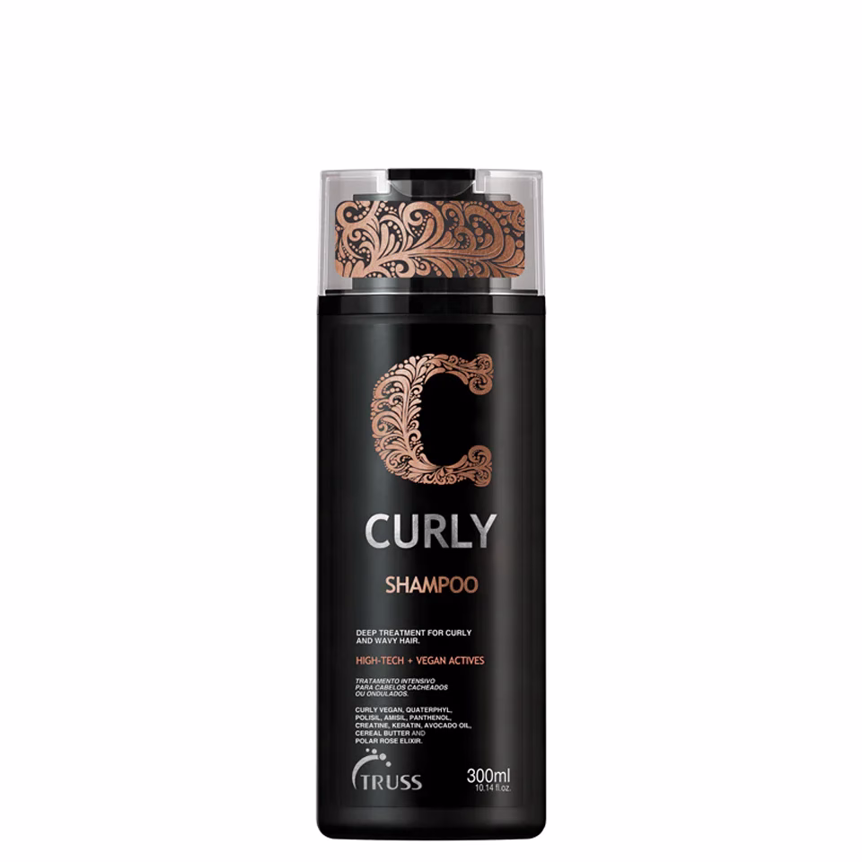 TRUSS Curly Shampoo 300ml — Shampoo para Caracóis com Hidratação e Definição