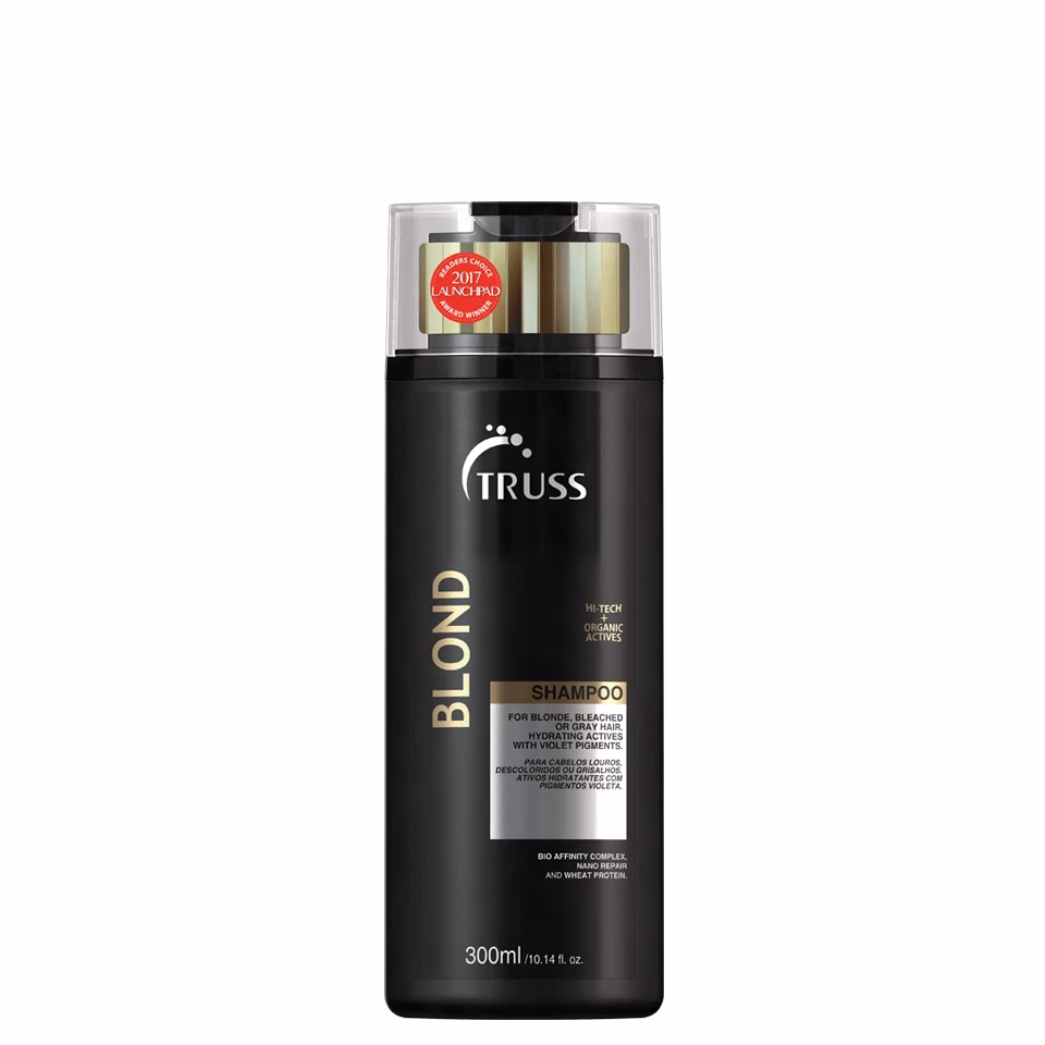 TRUSS Blond Shampoo 300ml — Shampoo Matizador para Cabelo Loiro