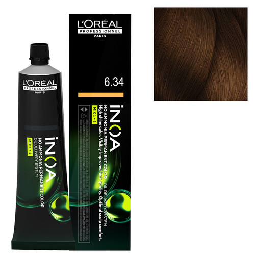L’oréal Pro - Inoa Coloração 6.34