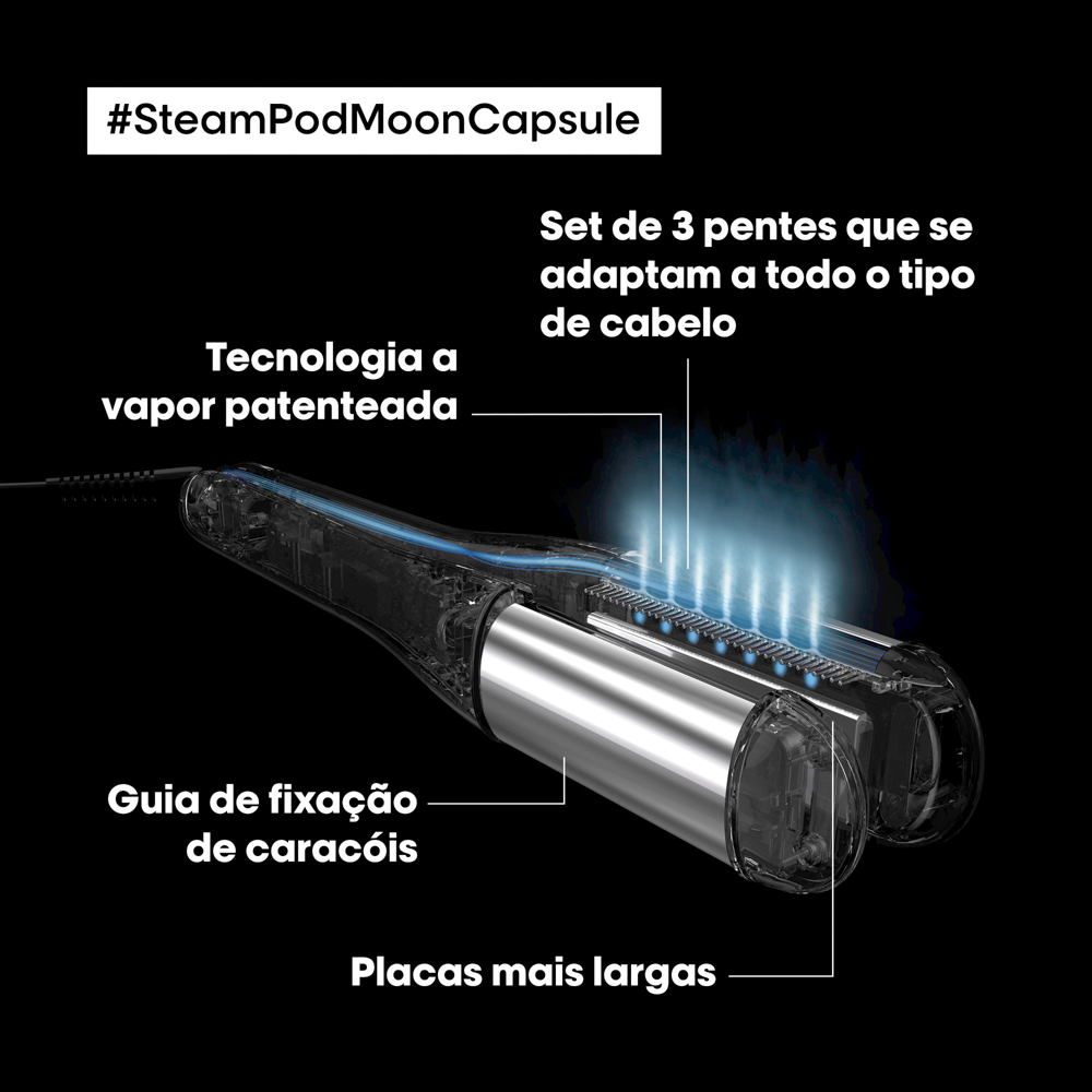 STEAMPOD 4 PROFESSIONAL STEAM STYLER MOON CAPSULE EDIÇÃO LIMITADA - Image 4