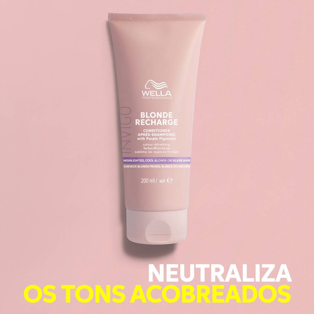 WELLA INVIGO BLONDE RECHARGE CONDICIONADOR 200ML - Image 2