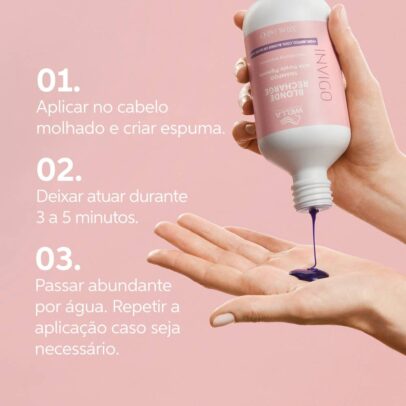 Alternative view of WELLA INVIGO BLONDE RECHARGE SHAMPOO 1000ML