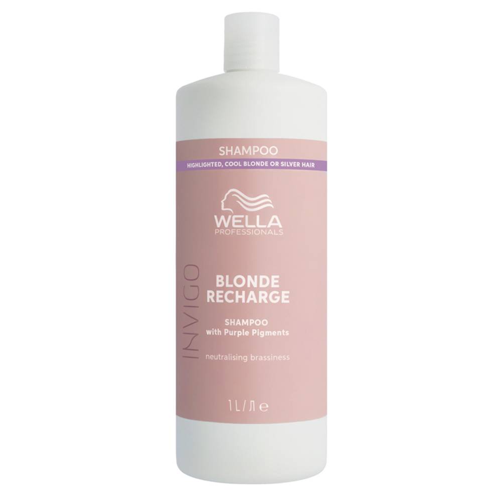 WELLA INVIGO BLONDE RECHARGE SHAMPOO 1000ML
