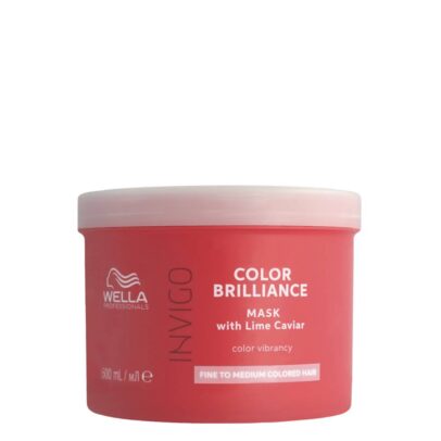 Wella Invigo Color Brilliance Máscara Cabelo Fino 500ml