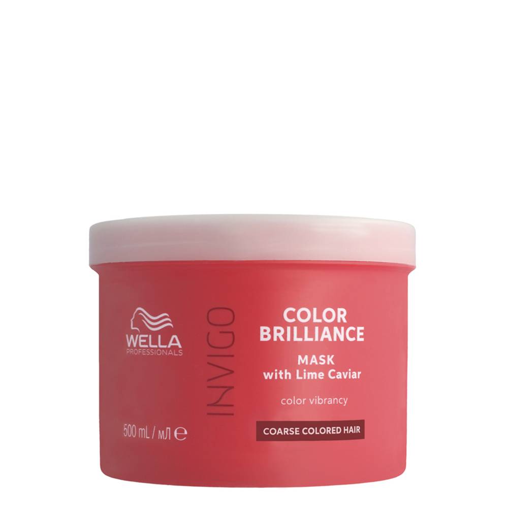 Wella Invigo Color Brilliance Máscara Cabelo Grosso 500ml