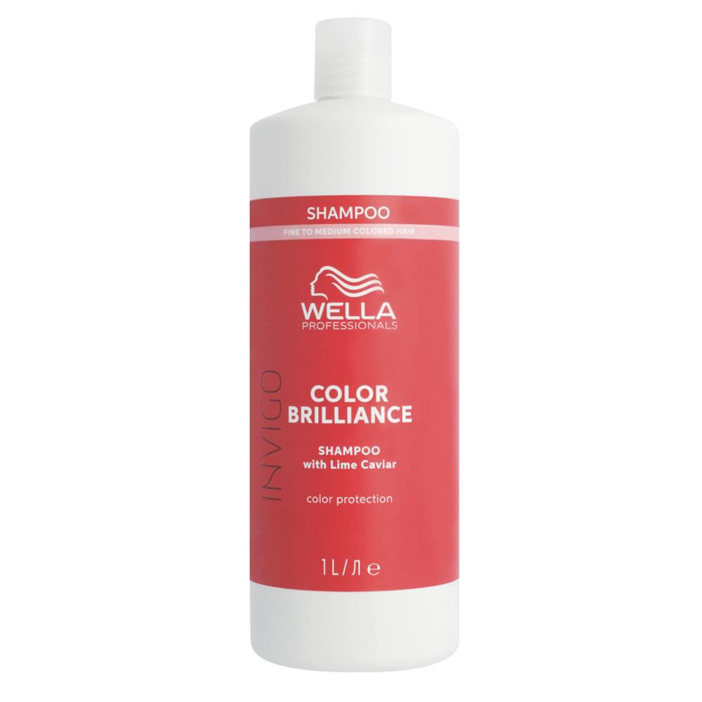 Wella Invigo Color Brilliance Shampoo Cabelo Fino 1000ml