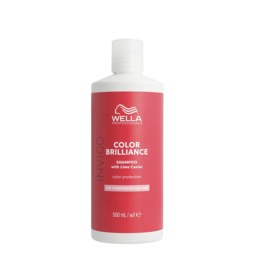 Wella Invigo Color Brilliance Shampoo Cabelo Fino 500ml