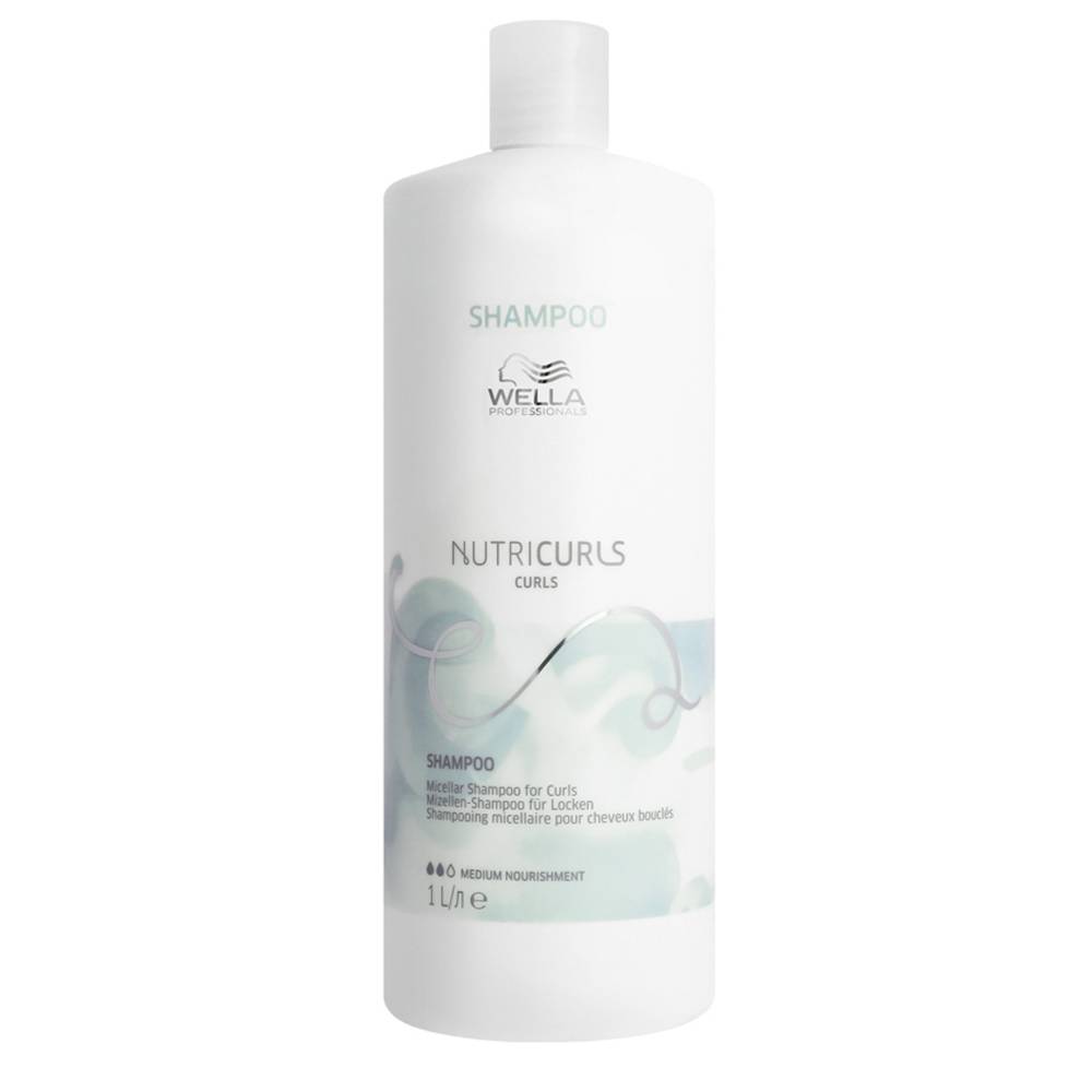 WELLA NUTRICURLS SHAMPOO 1000ML