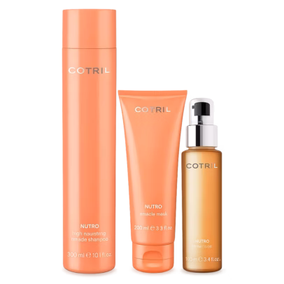Cotril - Nutro Pack (Shampoo 300ml+Máscara 200ml+Óleo 100ml))