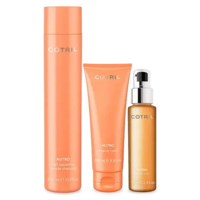 Cotril – Nutro Pack (Shampoo 300ml+Máscara 200ml+Óleo 100ml))