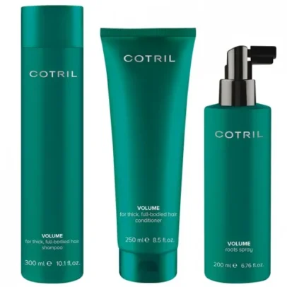 Cotril Volume Pack (Shampoo 300ml+Condicionador 250ml+Roots Spray 200ml)