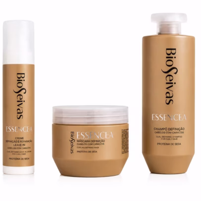 Bioseivas – Essencea Pack Definição (Shampoo 300ml+Máscara 250ml+Creme 100ml)