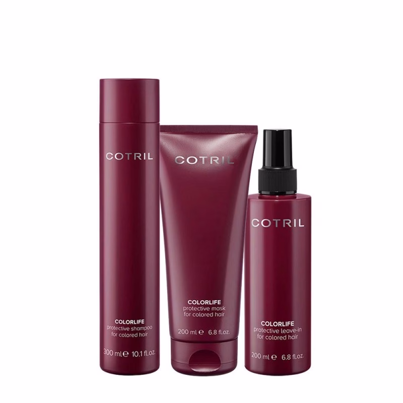 A tecnologia inovadora com ETERNITY COLORTM* tem uma ação antioxidante; os óleos de noz kukui e semente de chia ajudam a manter o brilho da cor, protegendo da oxidação causada pelos raios ultravioleta. O cabelo fica mais sedoso, com uma cor radiante e brilhante. Sem de SLS, SLES. Oferece benefícios protetores ao mesmo tempo que realça a vivacidade da cor. Composto por : (shampoo 300ml +mascara 200ml +leave in 200ml)