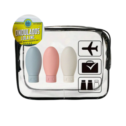 Pack Viagem – Lola Ondulados (Shampoo 100ml, Condicionador 100ml e Creme Texturizador 100ml)