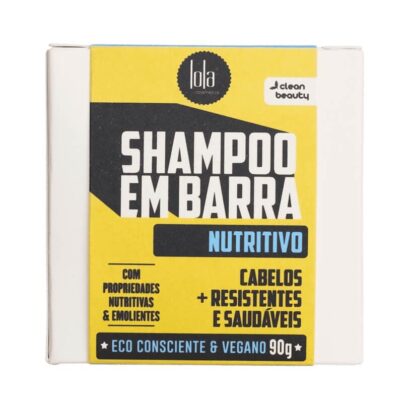 Lola Em Barra Shampoo Nutritivo 90g