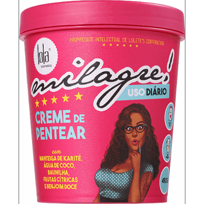 Lola Milagre - Creme de Pentear 450g