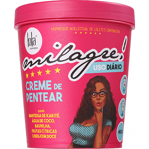 Lola Milagre - Creme de Pentear 450g