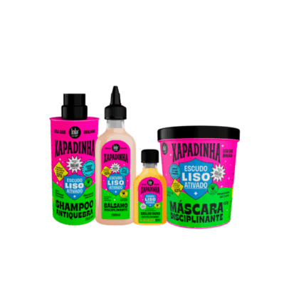 Lola Xapadinha Gama Completa (Shampoo 250ml+Máscara 450g+Bálsamo 200ml+Óleo 50ml)
