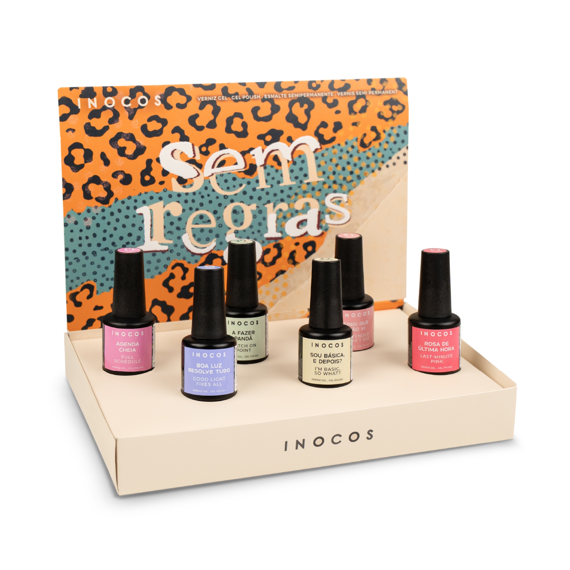 INOCOS - Box Verniz Gel Sem Regras INOCOS