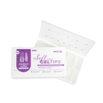 INOCOS - Soft Gel Tips INOCOS Medium Coffin S3