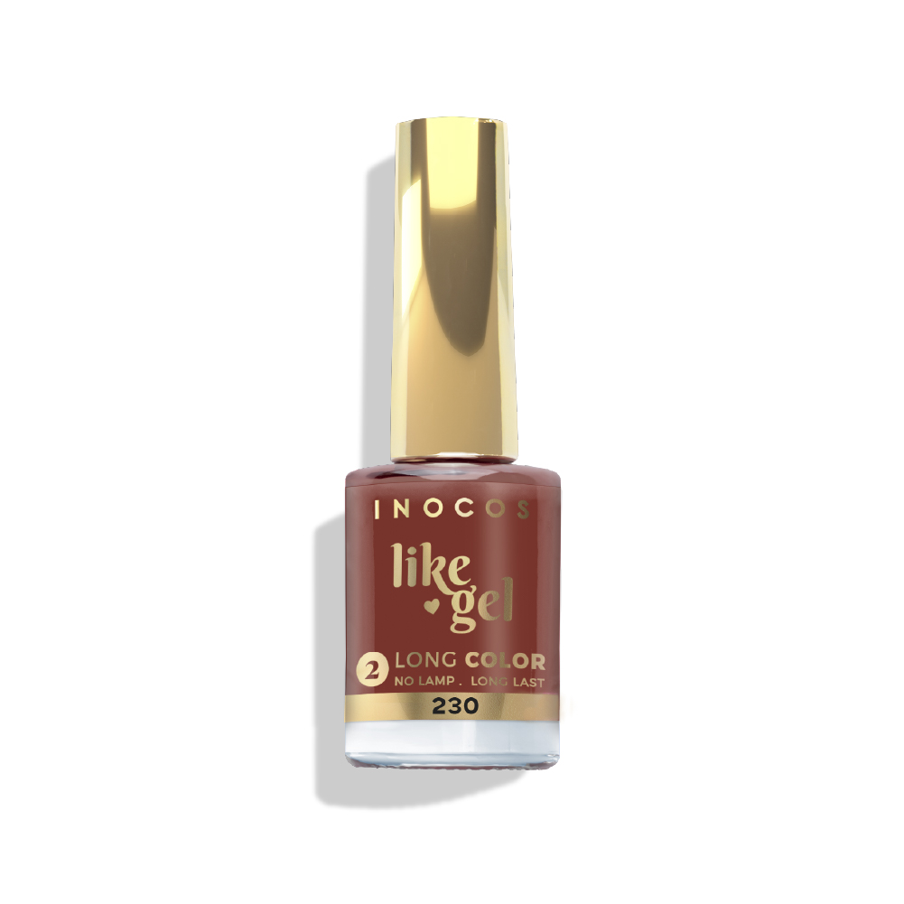 INOCOS - Verniz Like Gel INOCOS 230 Castanho Torrado