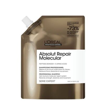 L’Oréal Absolut Repair Molecular Shampoo Refill 500ml