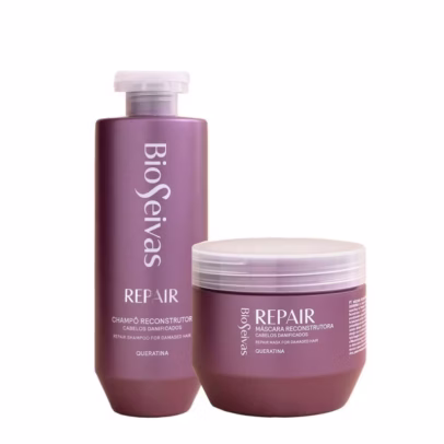 Bioseivas – Repair Pack (Shampoo 400ml+Máscara 250ml)