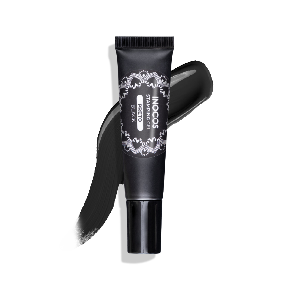 INOCOS - Stamping Gel INOCOS 1 Preto 8ml