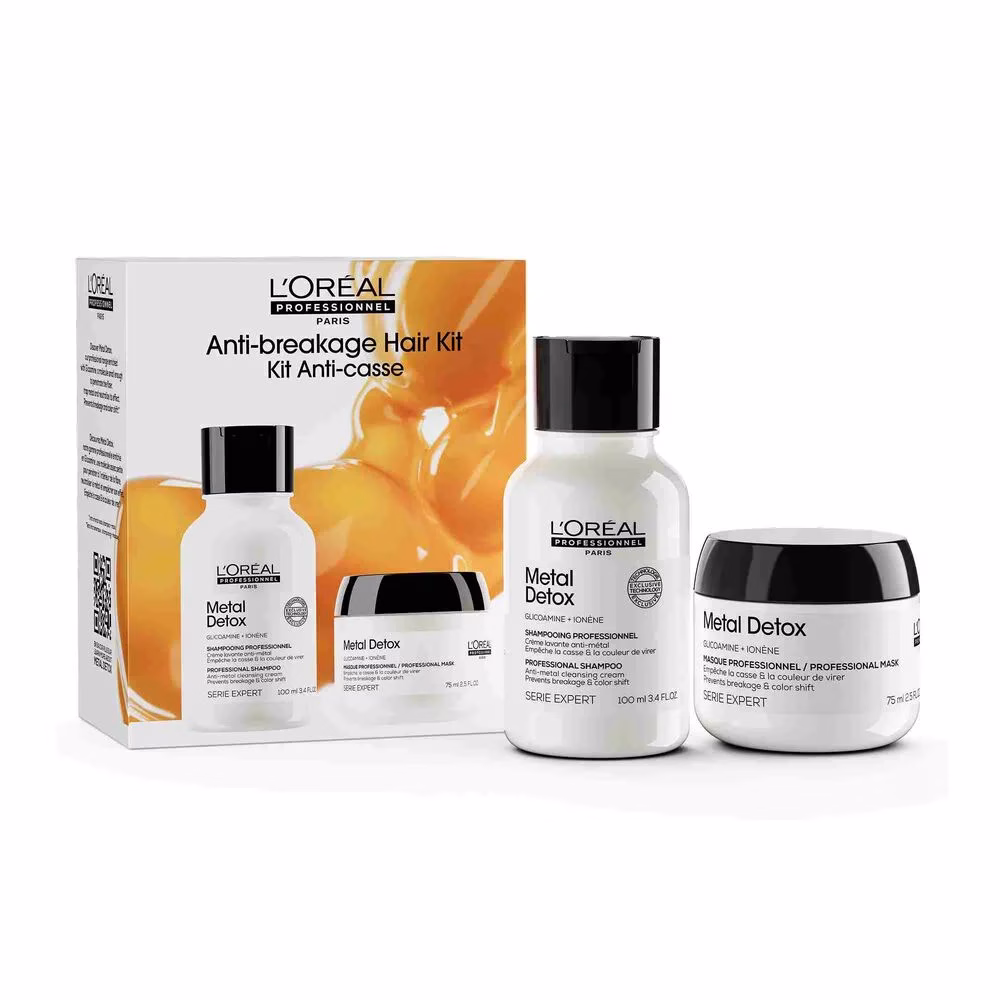 L’Oréal Metal Detox Kit Duo Mini (Shampoo 100 ml + Máscara 75 ml)