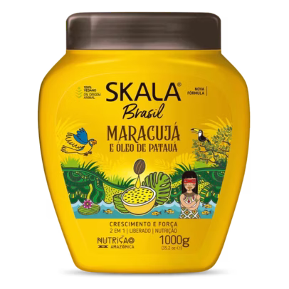 Skala Creme de Tratamento Brasil Maracuja e Oleo Pataua 1000g