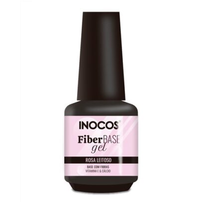 INOCOS - FIBER BASE C/VITAM. Rosa Leitoso BS241 15ml