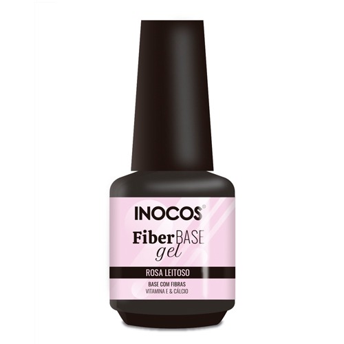 INOCOS - FIBER BASE C/VITAM. Rosa Leitoso BS241 15ml