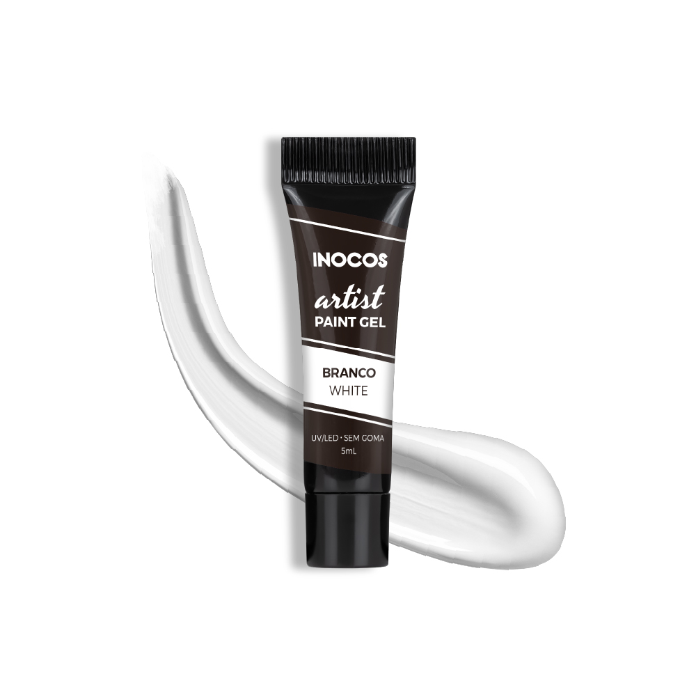 INOCOS - Paint Gel Artist INOCOS Branco 5ml