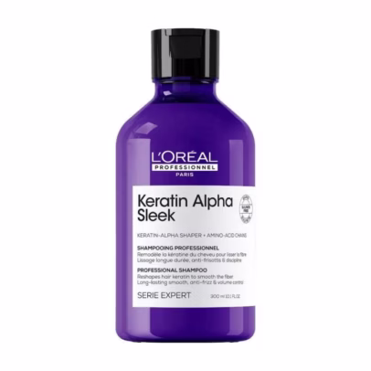 L'Oréal Keratin Alpha Sleek Shampoo 300ml