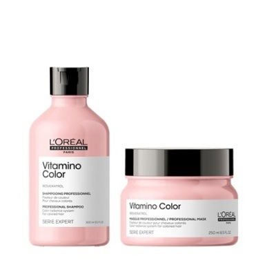 L’Oréal Kit Vitamino Color Shampoo 300ml + Máscara 250ml
