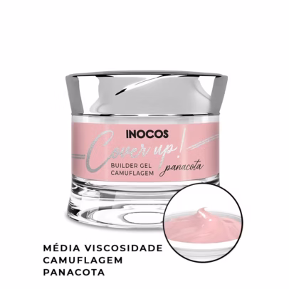 INOCOS - GEL CONSTRUÇÃO COVER UP PANACOTA MV 50gr