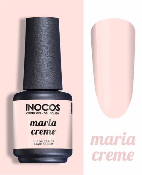 INOCOS - VERNIZ GEL MARIA CREME 15 ML