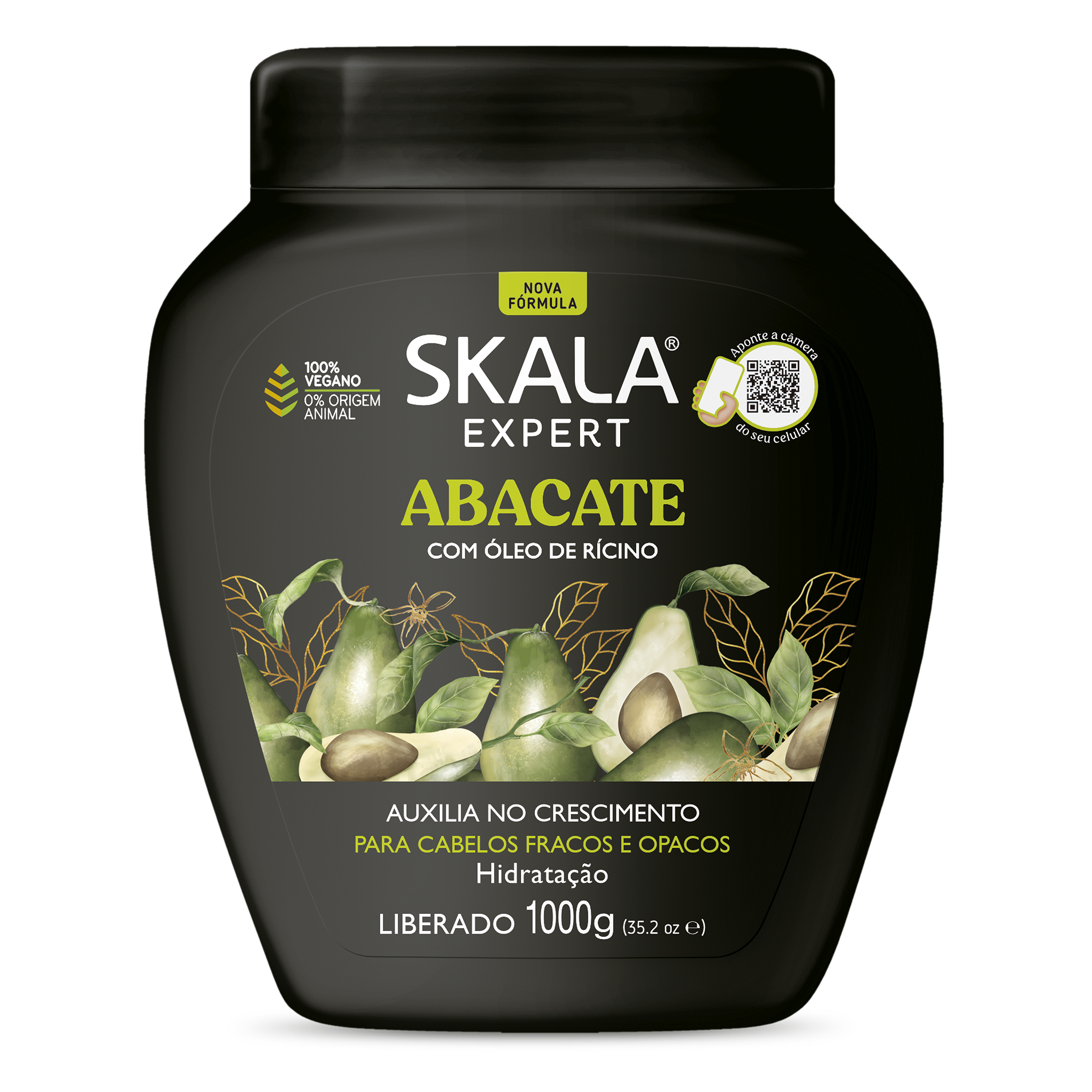 Skala Creme de Tratamento Bomba Abacate 1000g