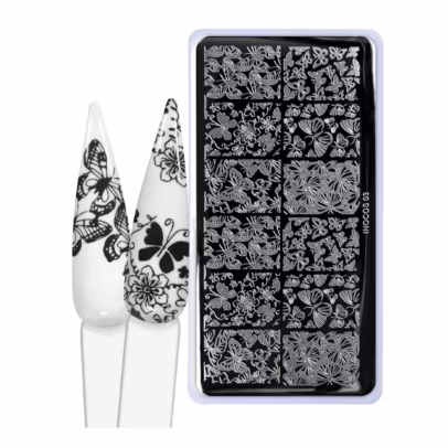 INOCOS – Placa de Carimbos INOCOS 3 BUTTERFLY