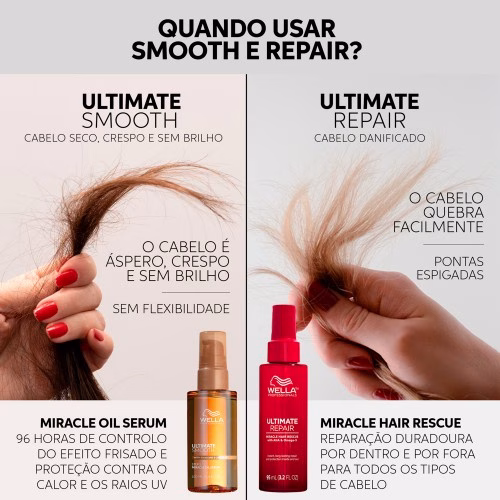 Wella - Ultimate Smooth Miracle Oil Sérum 30ml - Image 3