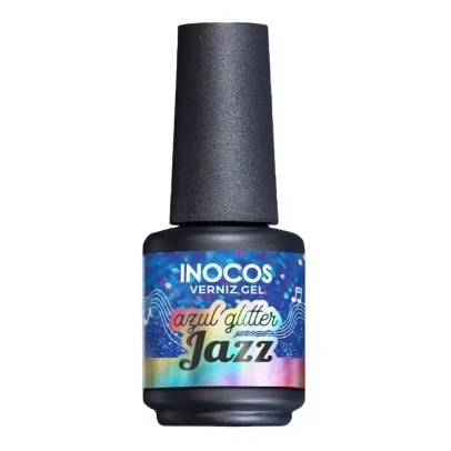 INOCOS - Verniz Gel Azul Glitter Jazz Verniz Gel Azul com Glitter com fórmula duradoura e pigmentada REF. 91.18.349 Apresentamos-te o Verniz Gel INOCOS Azul Glitter Jazz da Coleção Festival De Verão. Cor Azul com Glitter. Acabamento Brilho/Metalizado. Detalhes: Verniz Gel Vegan & Cruelty Free Quantidade: 15ml Modo de uso: Após a aplicação da base, aplica uma ou duas camadas finas de verniz de gel. Catalisa em Lâmpada UV (160s) ou LED (60s).