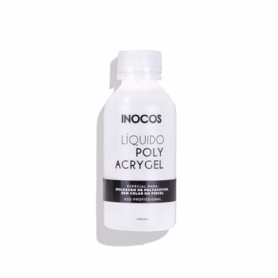 Líquido Polyacrygel INOCOS que ajuda na aplicação e construção do Polyacrygel. REF. 81.03.001 Apresentamos-te o Líquido Polyacrygel INOCOS Especial Pincéis. Auxilia na aplicação e construção do Polyacrygel sem colar ao pincel, preservado as suas cerdas. Produto Vegan & Cruelty Free.