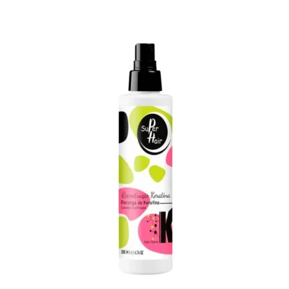 Super Hair Recarga de Keratina Reconstrução Cabelos Danificados 200ml