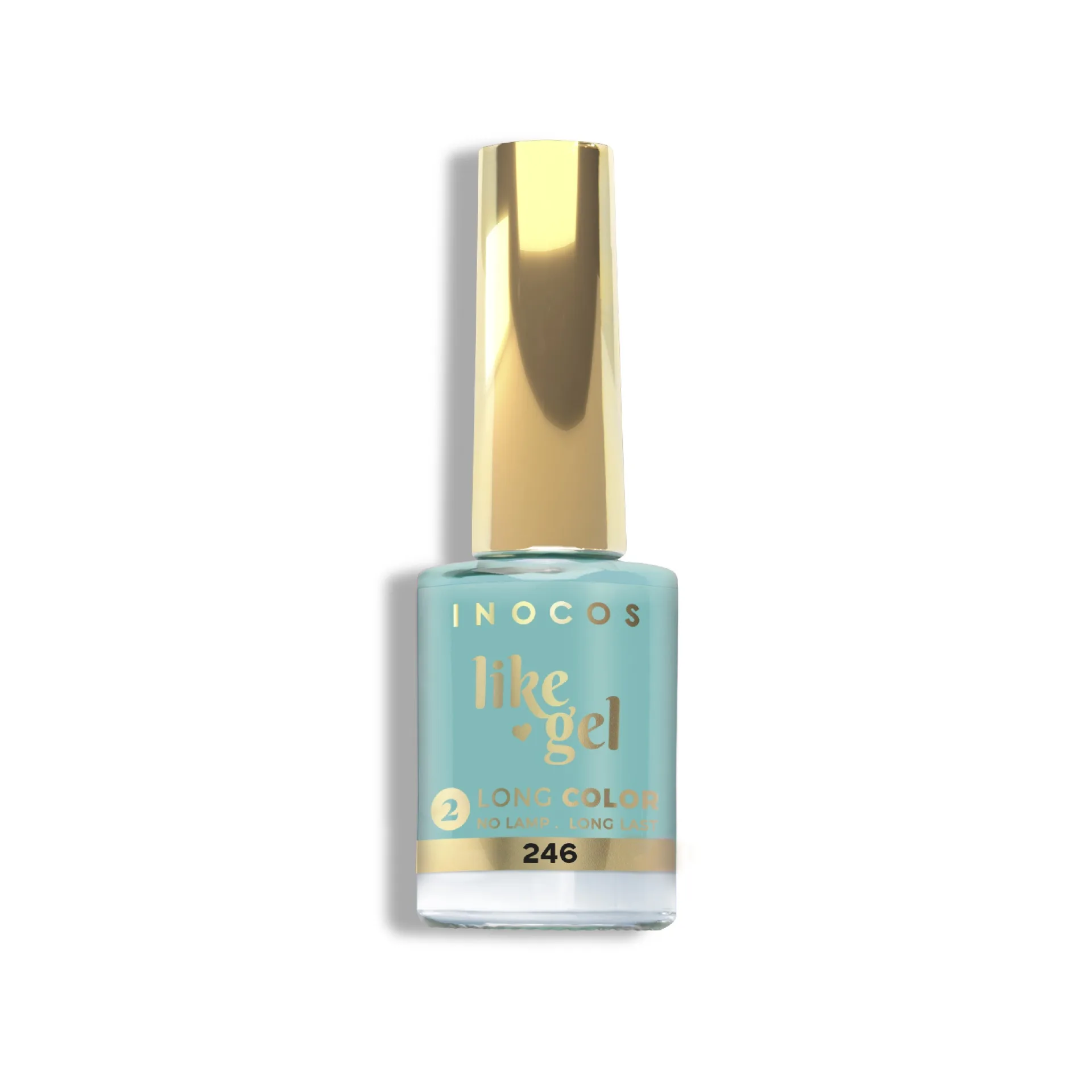 INOCOS - Like Gel 246 Azul Água Verniz Efeito Gel de Alta Duração REF. 91.26.153 Apresentamos-te o Like Gel INOCOS 246 Azul Água da Coleção Natura Lovers Aqua Edition. Cor Azul Água. Detalhes: Verniz Vegan Quantidade: 11ml Modo de uso: Verniz Efeito Gel de secagem rápida ao ar de longa duração. Utiliza os complementos Like Gel para uma duração até 2 semanas. PRECAUÇÕES: USO EXTERNO. INFLAMÁVEL. AGITAR ANTES DE USAR. ARMAZENAR NA VERTICAL, EM LOCAL FRESCO AO ABRIGO DA LUZ. MANTER FORA DO ALCANCE DAS CRIANÇAS.