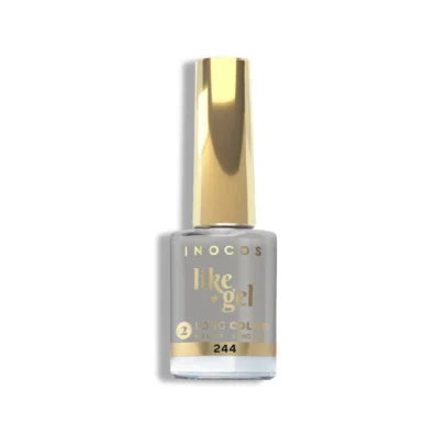 INOCOS - Like Gel 244 Cinza Névoa Verniz Efeito Gel de Alta Duração REF. 91.26.151 Apresentamos-te o Like Gel INOCOS 244 Cinza Névoa da Coleção Natura Lovers Aqua Edition. Cor Cinza Névoa. Detalhes: Verniz Vegan Quantidade: 11ml Modo de uso: Verniz Efeito Gel de secagem rápida ao ar de longa duração. Utiliza os complementos Like Gel para uma duração até 2 semanas. PRECAUÇÕES: USO EXTERNO. INFLAMÁVEL. AGITAR ANTES DE USAR. ARMAZENAR NA VERTICAL, EM LOCAL FRESCO AO ABRIGO DA LUZ. MANTER FORA DO ALCANCE DAS CRIANÇAS.