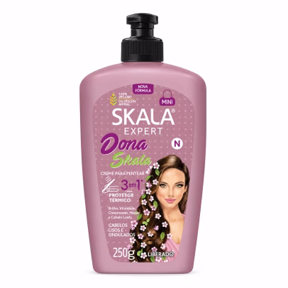 Frasco Skala Dona com Flores
