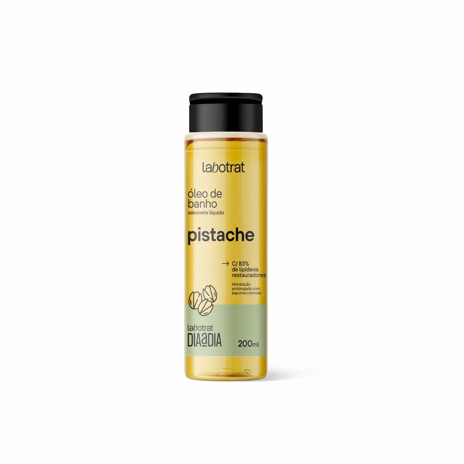 Labotrat - Sabonete Óleo de Banho Pistache Dia a Dia 200ml