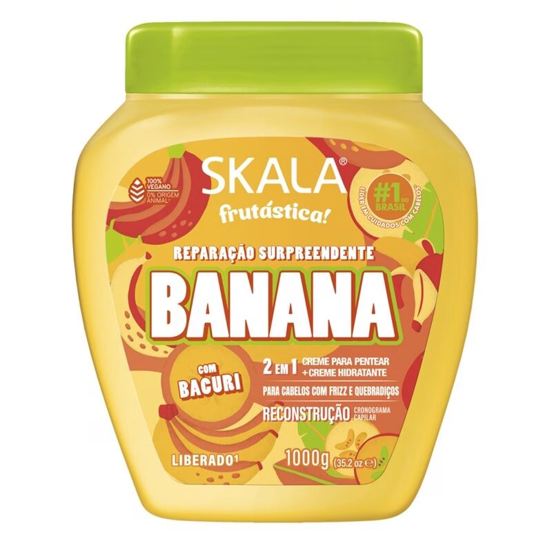 Creme Skala Frutástica Banana 1 kg